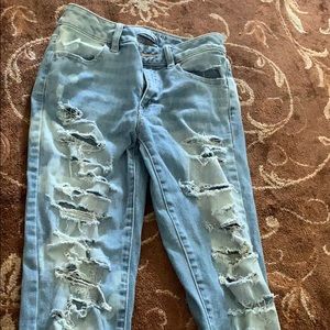 American eagle ripped jeans